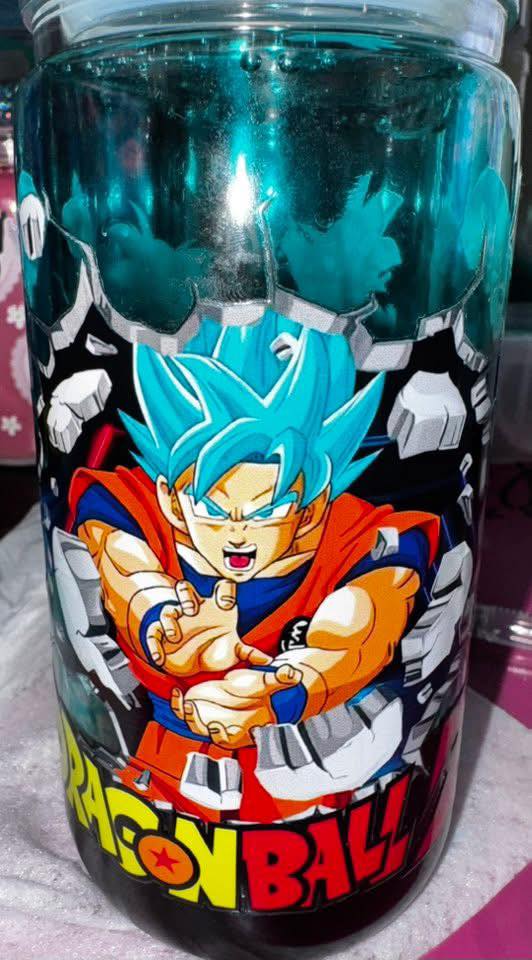 16 oz "Dragon Ball Z" snow globe tumbler